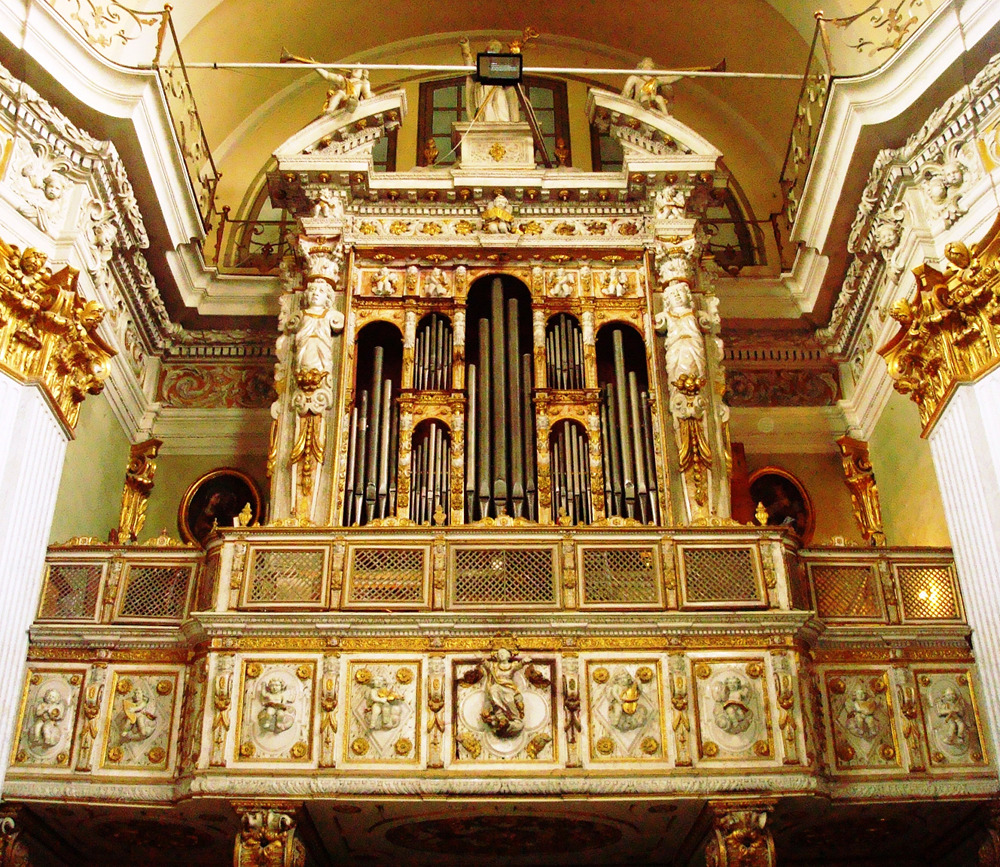 Organo, prospetto